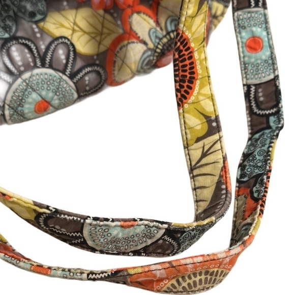 Vera Bradley Glenna Shoulder Bag, Wallet, Sunglass Case & Lanyard Shower Flowers - Picture 6 of 14